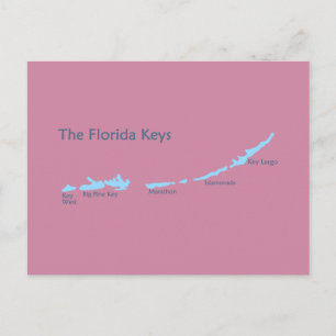 Florida Keys. Briefkaart