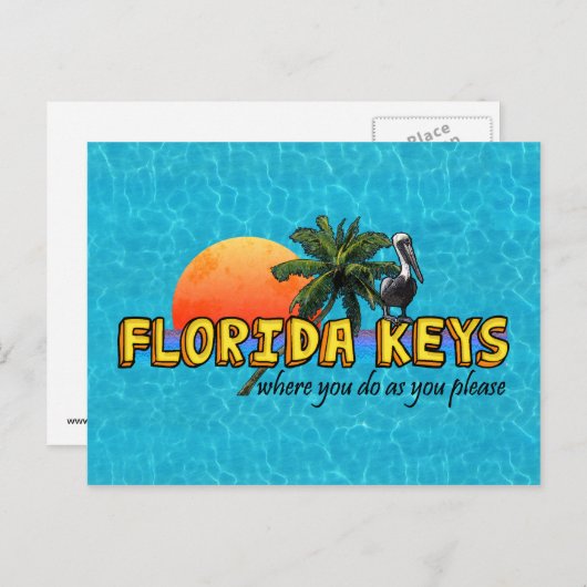 Florida Keys Briefkaart (Voorkant / Achterkant)