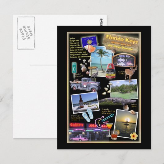 Florida Keys Briefkaart (Voorkant / Achterkant)