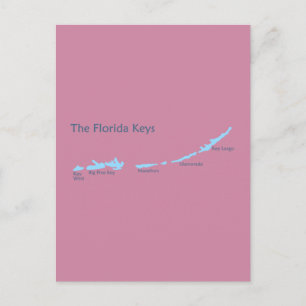 Florida Keys. Briefkaart
