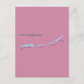 Florida Keys. Briefkaart (Voorkant)