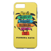 Florida Keys Design Case-Mate iPhone Case (Achterkant)