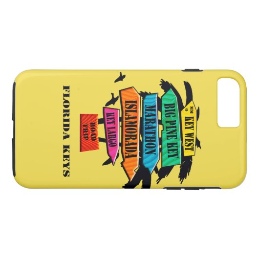 Florida Keys Design Case-Mate iPhone Case (Achterkant (Horizontaal))