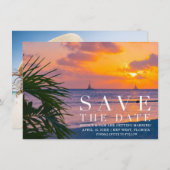 Florida Keys Destination Wedding Save the Date (Voorkant / Achterkant)