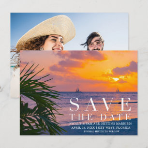 Florida Keys Destination Wedding Save the Date