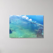 Florida Keys-eilanden uit de Sky Florida Canvas Afdruk (Voorkant)