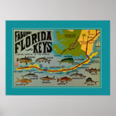 Florida Keys Fish Poster (Voorkant)