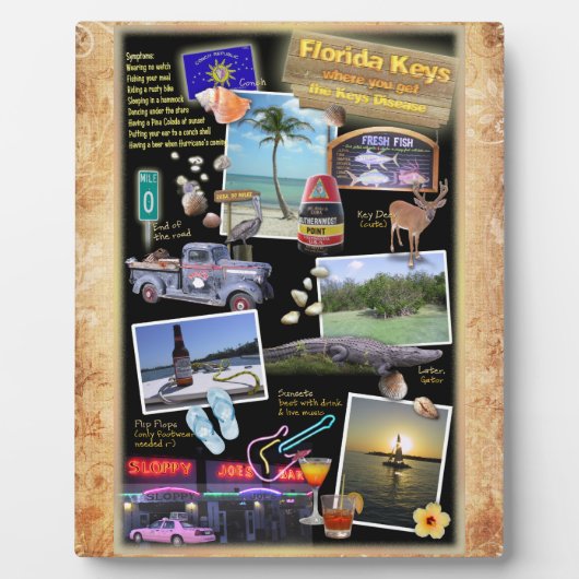 Florida Keys Fotoplaat (Voorkant)