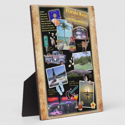 Florida Keys Fotoplaat (Zijkant)