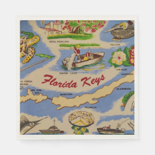 Florida Keys Fun Papier Servet