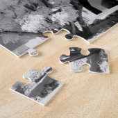 Florida Keys huis en zijn palmbomen, VS. 2 Legpuzzel (Zijkant)