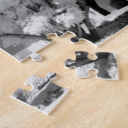 Florida Keys huis en zijn palmbomen, VS. 2 Legpuzzel (Zijkant)