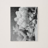 Florida Keys huis en zijn palmbomen, VS. 2 Legpuzzel (Verticaal)