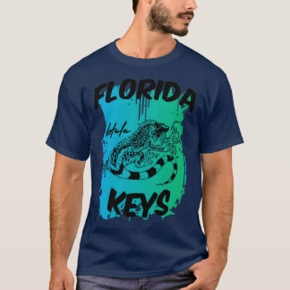 Florida Keys Iguana Design T-shirt