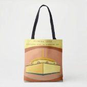 FLORIDA KEYS Jumbo Canvas tas (Voorkant)