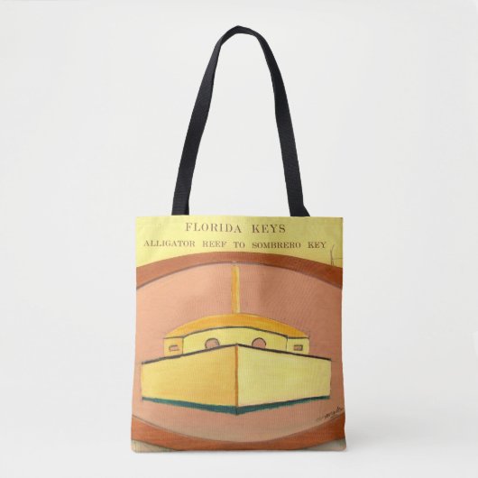FLORIDA KEYS Jumbo Canvas tas (Voorkant)