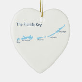 Florida Keys. Keramisch Ornament (Rechts)