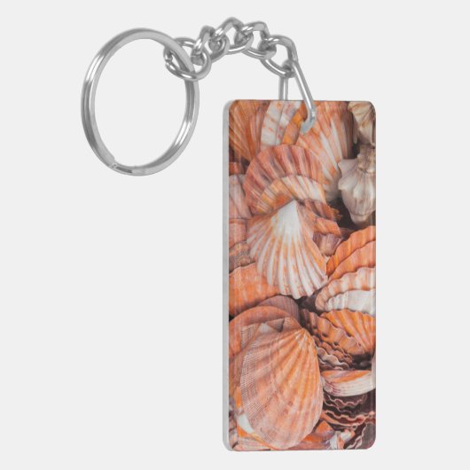 Florida Keys, Key West, seizoenshells Sleutelhanger (Voorkant Links)