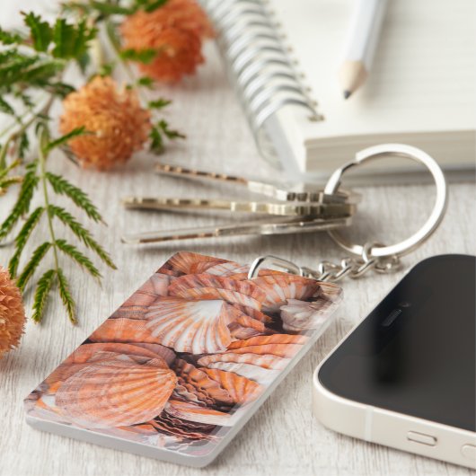 Florida Keys, Key West, seizoenshells Sleutelhanger (Voorkant Rechts)