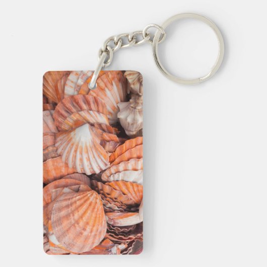 Florida Keys, Key West, seizoenshells Sleutelhanger (achterkant)