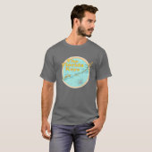Florida Keys Map illustratie T-shirt (Voorkant volledig)