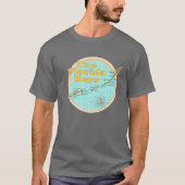 Florida Keys Map illustratie T-shirt (Voorkant)