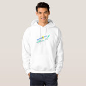 Florida Keys Map retro illustratie Hoodie (Voorkant volledig)
