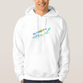 Florida Keys Map retro illustratie Hoodie (Voorkant)