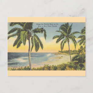 Florida Keys naar Key West Travel Briefkaart