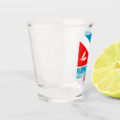 Florida Keys NMS (sq) Shot Glas (Links)