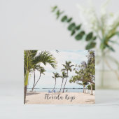 Florida Keys Ocean Scene Briefkaart (Staand voorkant)