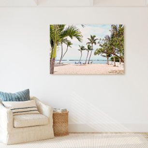 Florida Keys Ocean Scene Canvas Afdruk