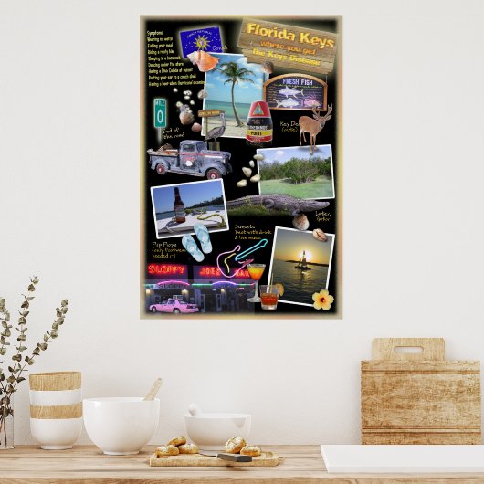 Florida Keys Poster (Keuken)
