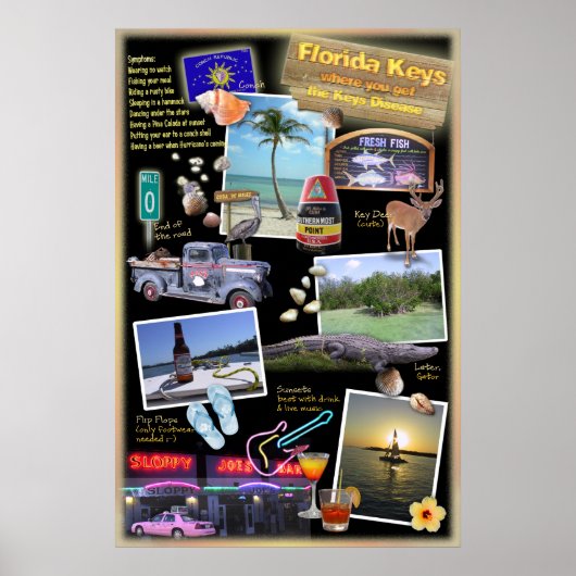Florida Keys Poster (Voorkant)