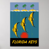 Florida Keys-reisposter Poster (Voorkant)