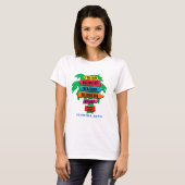 Florida Keys Road Sign T-shirt (Voorkant volledig)