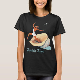Florida Keys Schelpdokter Retro Reis T-shirt