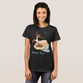 Florida Keys Schelpdokter Retro Reis T-shirt (Voorkant volledig)
