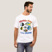Florida Keys Scuba Diving T-shirt (Voorkant volledig)