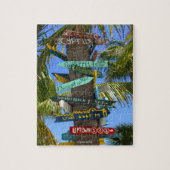 Florida Keys Sign Posts Legpuzzel (Verticaal)