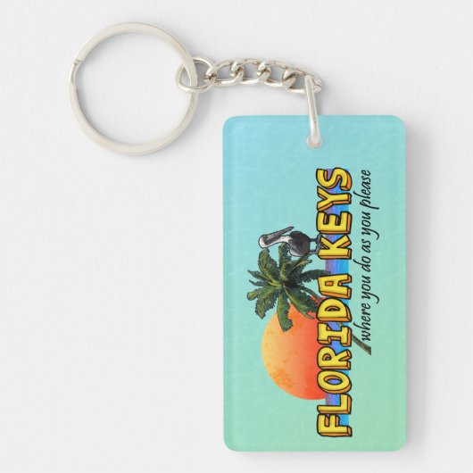 Florida Keys Sleutelhanger (Voorkant)