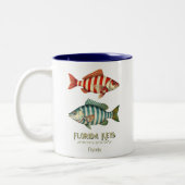 Florida Keys souvenir nautische vis mok (Links)