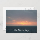 Florida Keys Sunrise Briefkaart (Voorkant / Achterkant)
