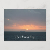 Florida Keys Sunrise Briefkaart (Voorkant)
