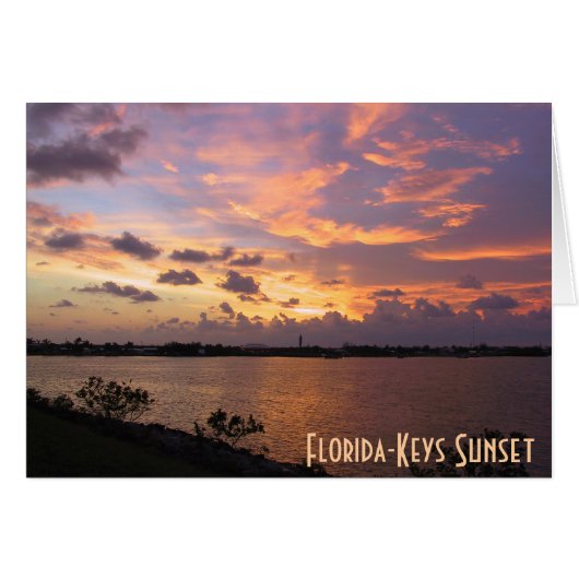 Florida-Keys Sunset (Voorkant Horizontaal)