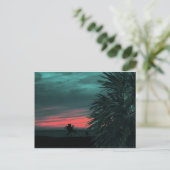 Florida Keys Sunset Briefkaart Groot (Staand voorkant)
