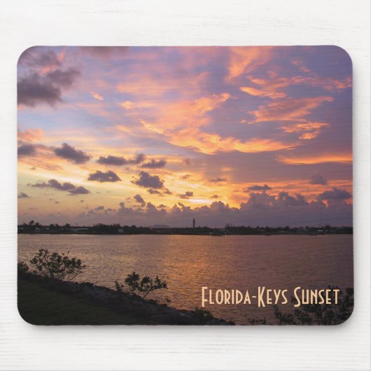 Florida-Keys Sunset Muismat (Voorkant)