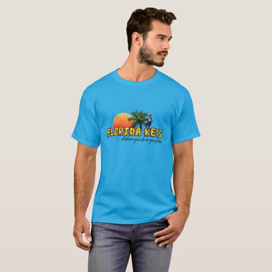 Florida Keys T-shirt (Voorkant volledig)
