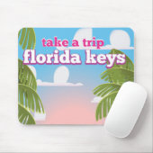 Florida Keys Travel poster Muismat (Met muis)