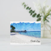 Florida Keys Tropisch Briefkaart (Staand voorkant)